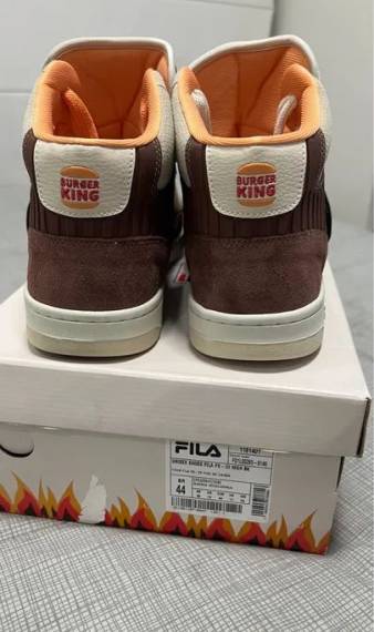 Tenis Fila Fx 33 High Burger King
