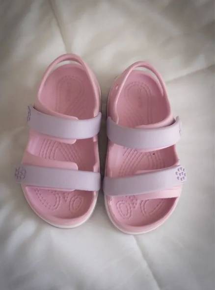 Sandlias Infantis Rosa Crocs