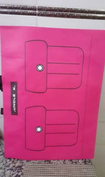 Bolsa Rosa De Mo
