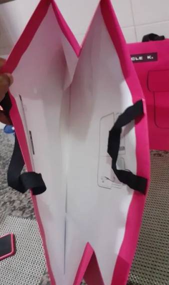 Bolsa Rosa De Mo