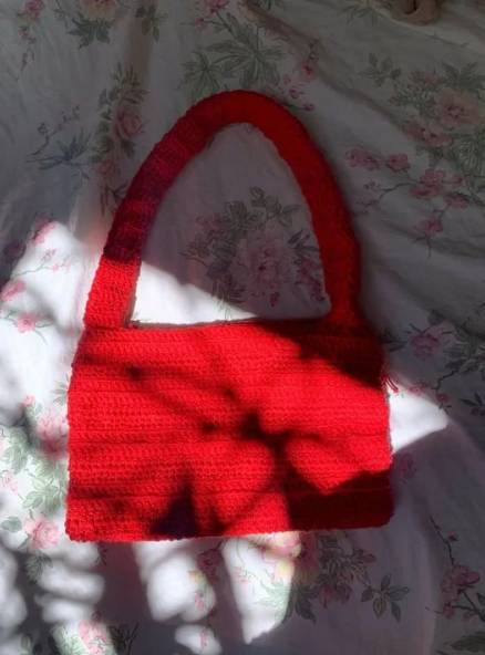 Bolsa De Croch Feita A Mo