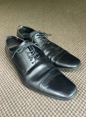 Sapato Social Zara Man 40 Couro