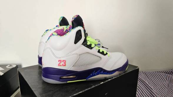 Tnis Air Jordan 5 Retro Bel Air - N41