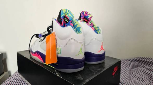 Tnis Air Jordan 5 Retro Bel Air - N41