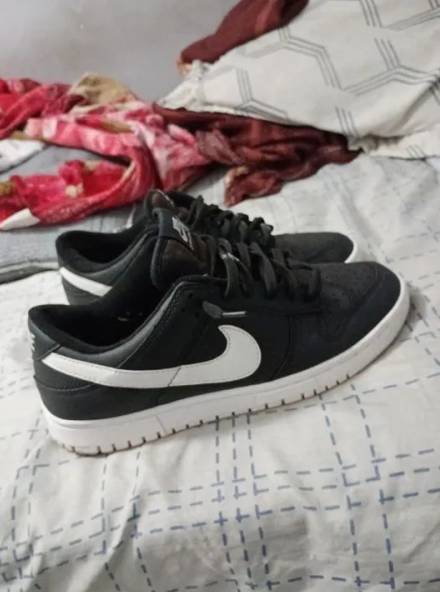 Tnis Nike Dunk Low Preto E Branco