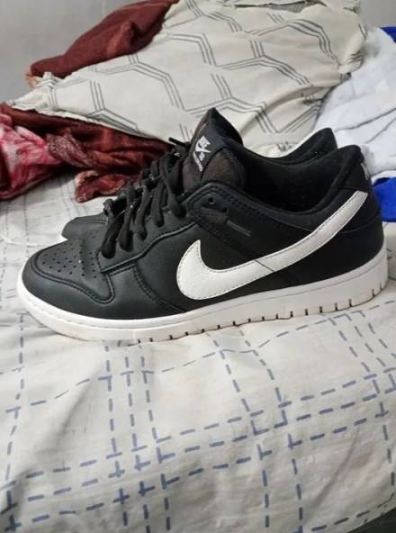 Tnis Nike Dunk Low Preto E Branco