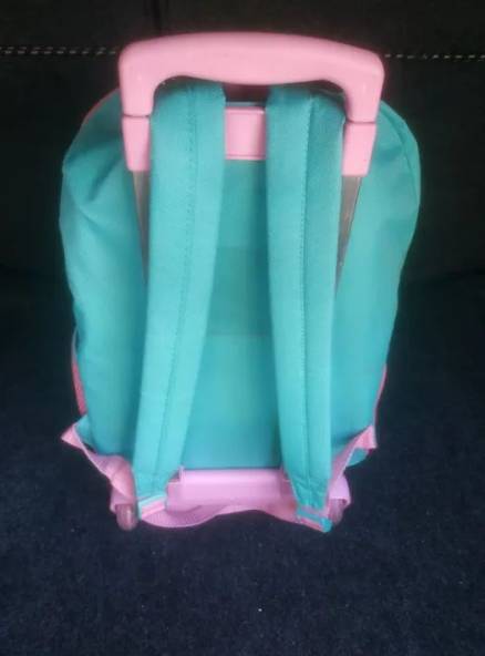 R$ 85,00 Mochila De Rodinhas Sestini - Sereia