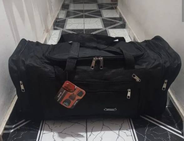 Mala De Viagem Preta Grande Tm Gg !!!