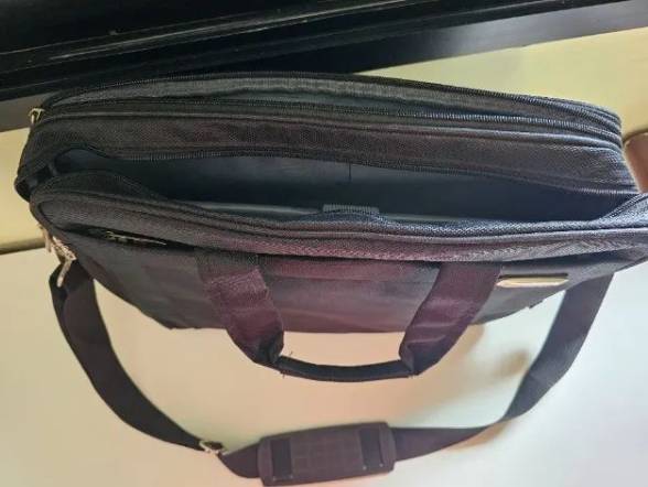 Bolsa Executiva Porta Notebook Santino Preta Santino