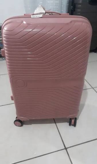 Mala De Viagem Rosa 23kg