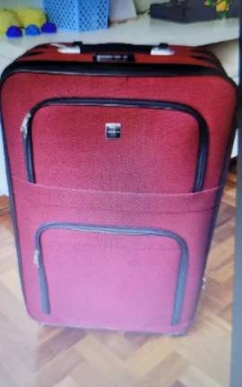 Linda Mala De Viagem Vermelha