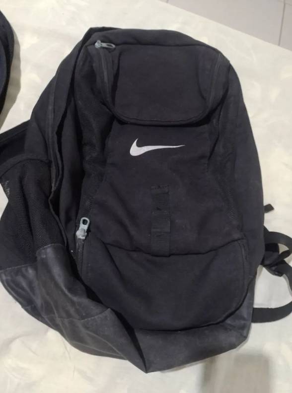 Mochila Nike E Adidas Preta - Original
