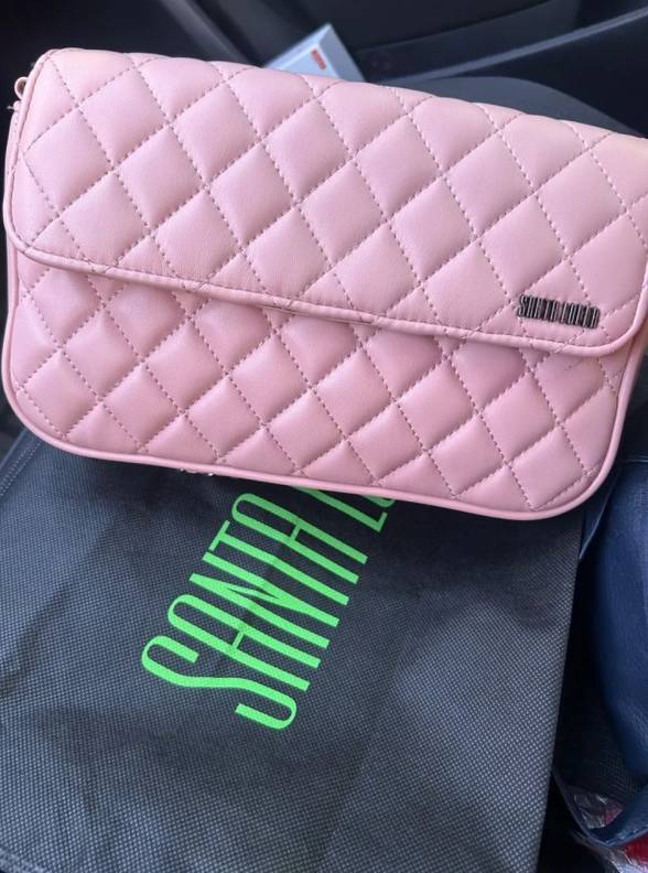 Bolsa Santa Lolla Rosa