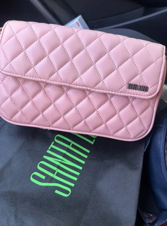 Bolsa Santa Lolla Rosa