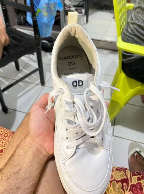 Tnis Democrata Dd Denim Branco